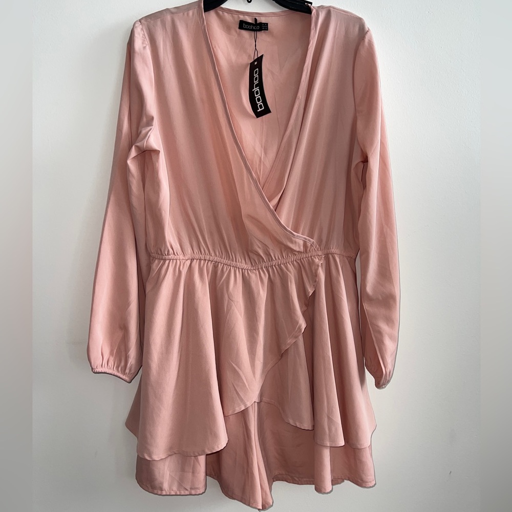 Boohoo Blush Romper